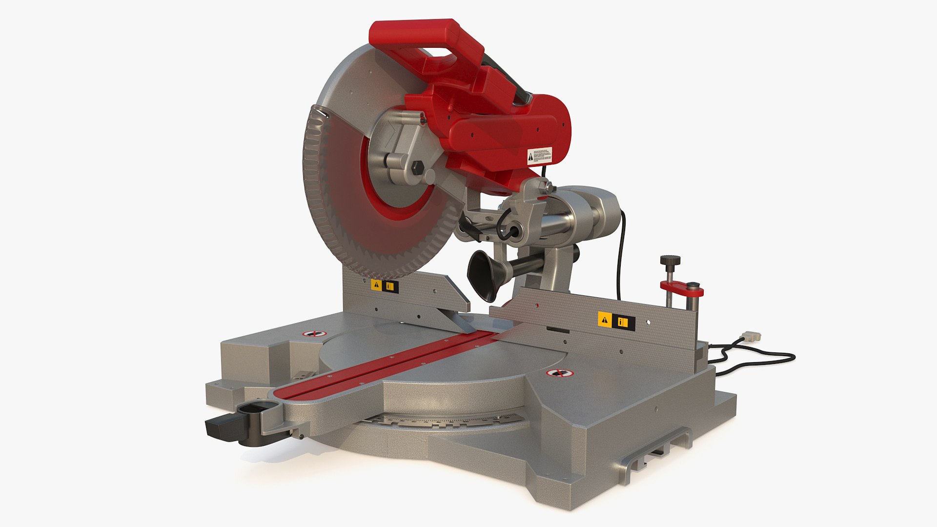 Sliding Compound Miter Saw 3D model preview