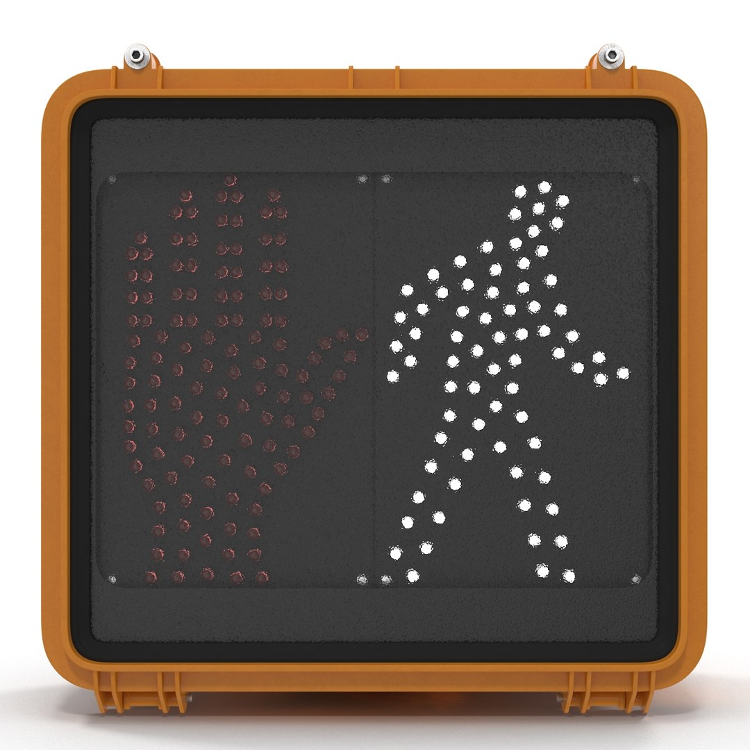 3d Walk Signal