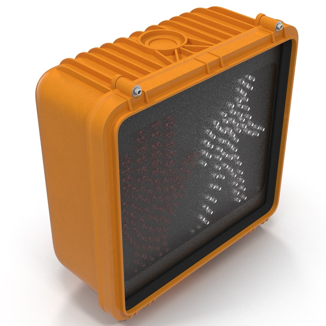 3d Walk Signal