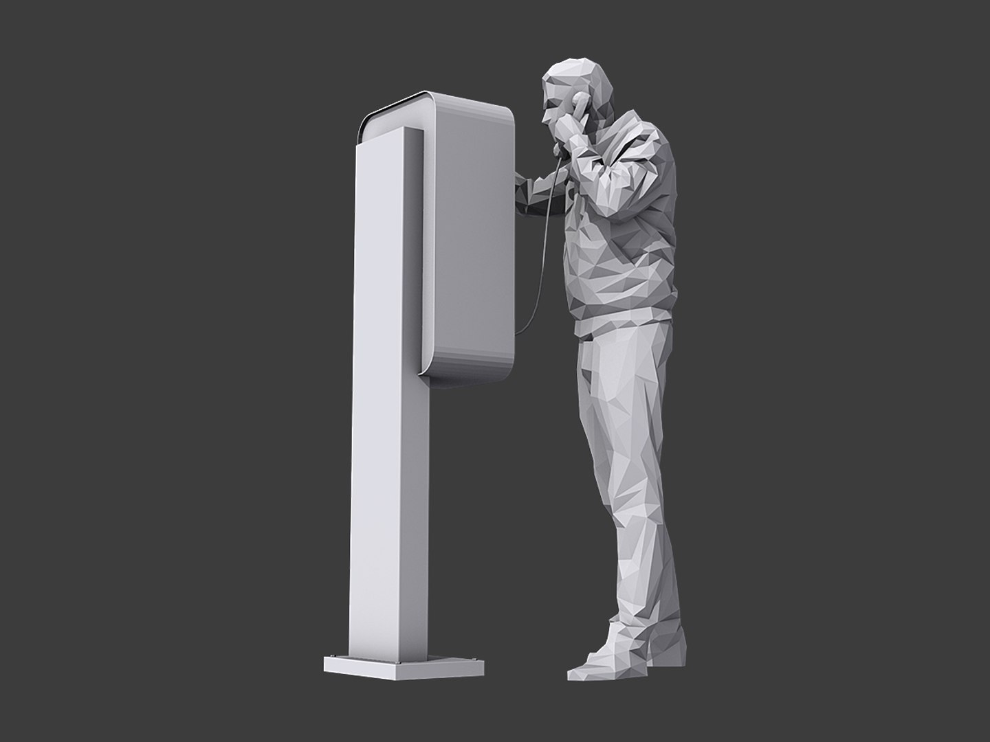 3D Phone Talk Model - TurboSquid 1432911