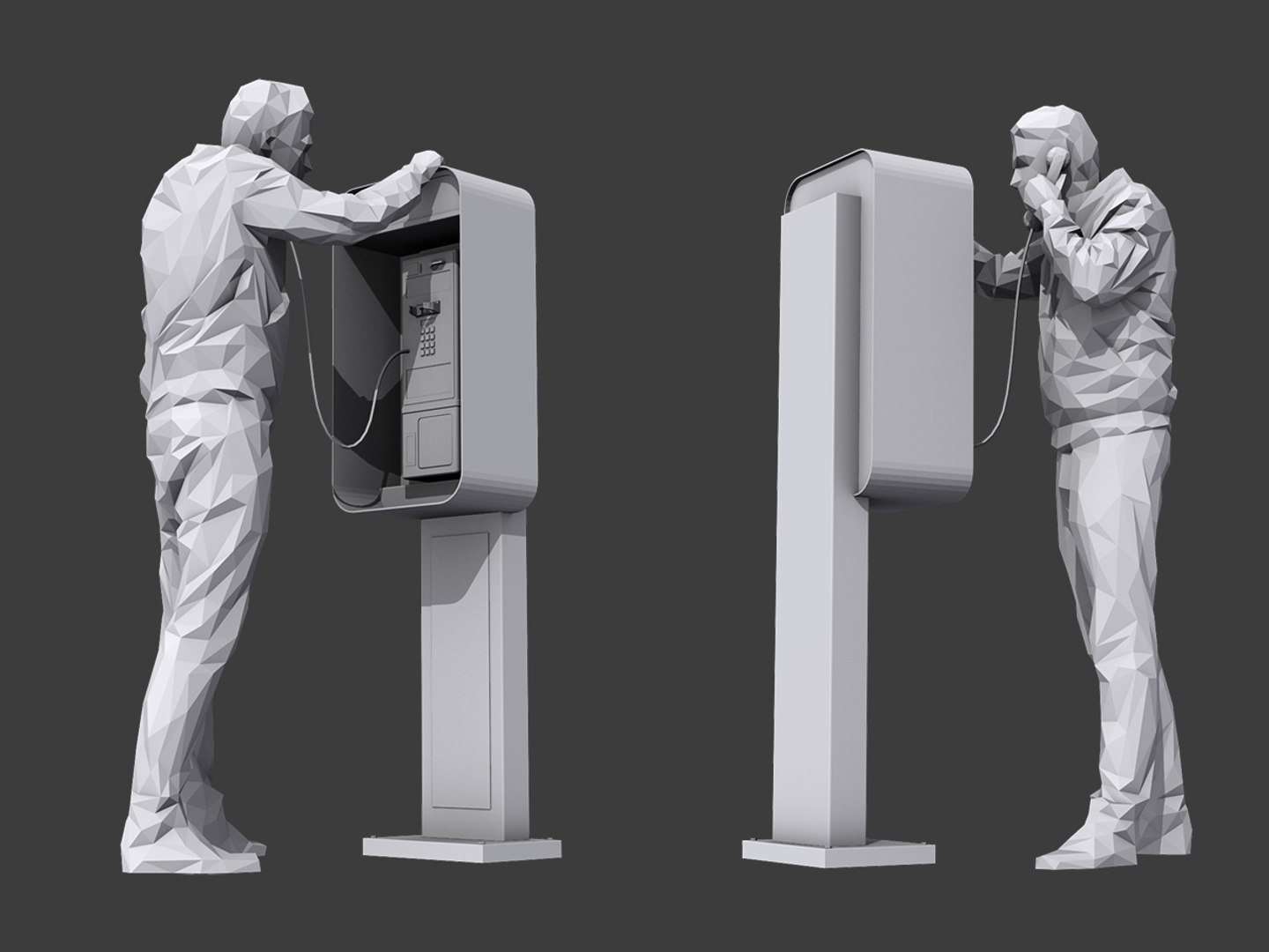 3D Phone Talk Model - TurboSquid 1432911