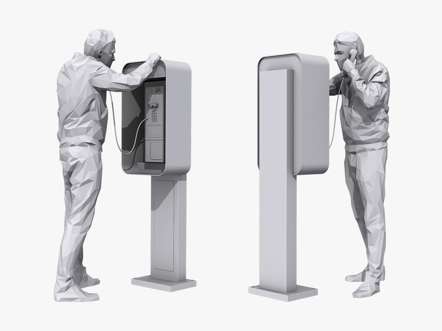 3D Phone Talk Model - TurboSquid 1432911