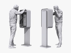 3D phone talk model