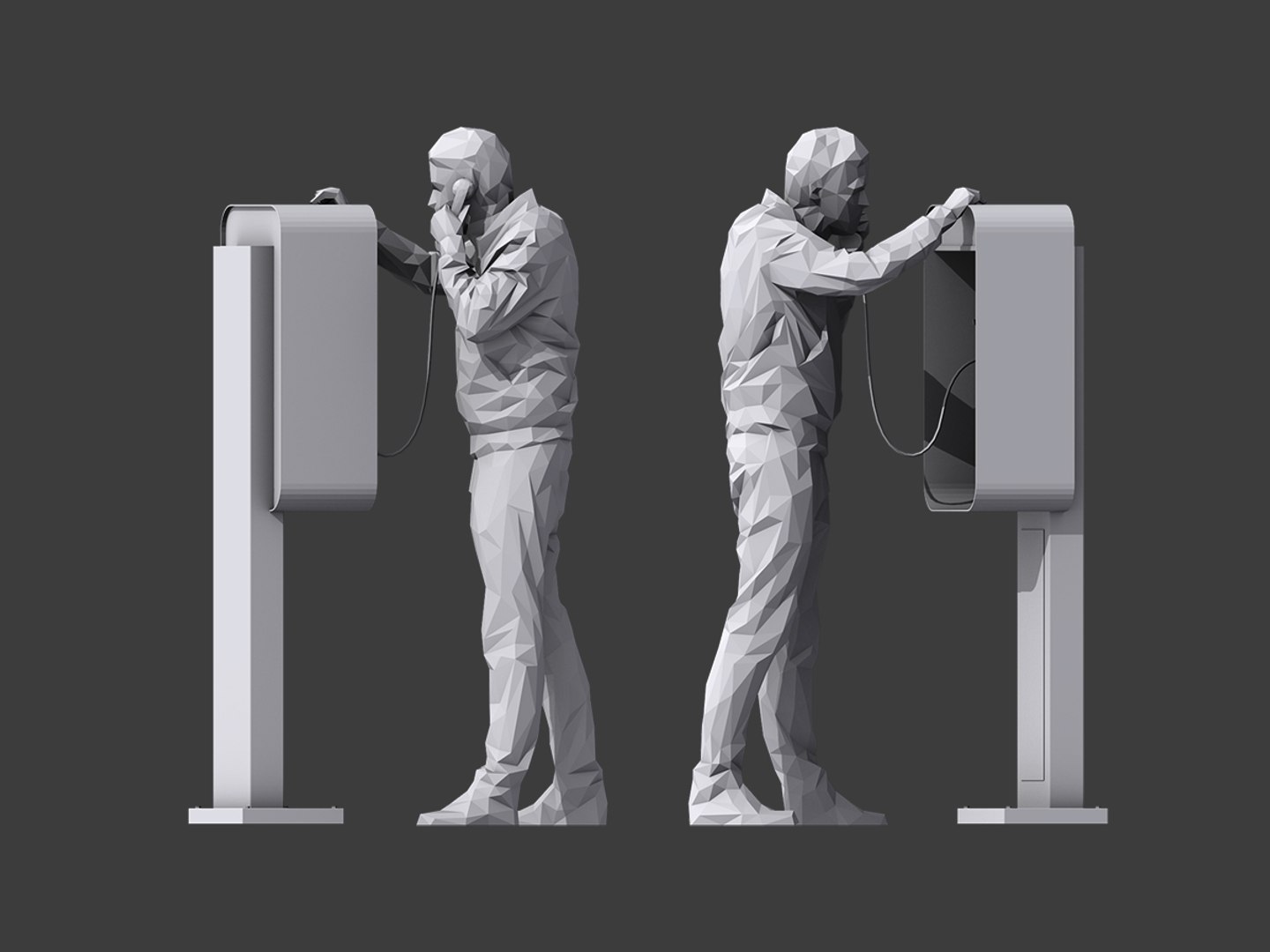 3D Phone Talk Model - TurboSquid 1432911