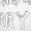 Foil Balloon Silver Words Please Marry Me