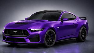 3D Ford Mustang GT 3D Model model