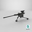 M2 Browning Machine Gun 05 PBR Unity UE V-Ray Arnold Textures Included