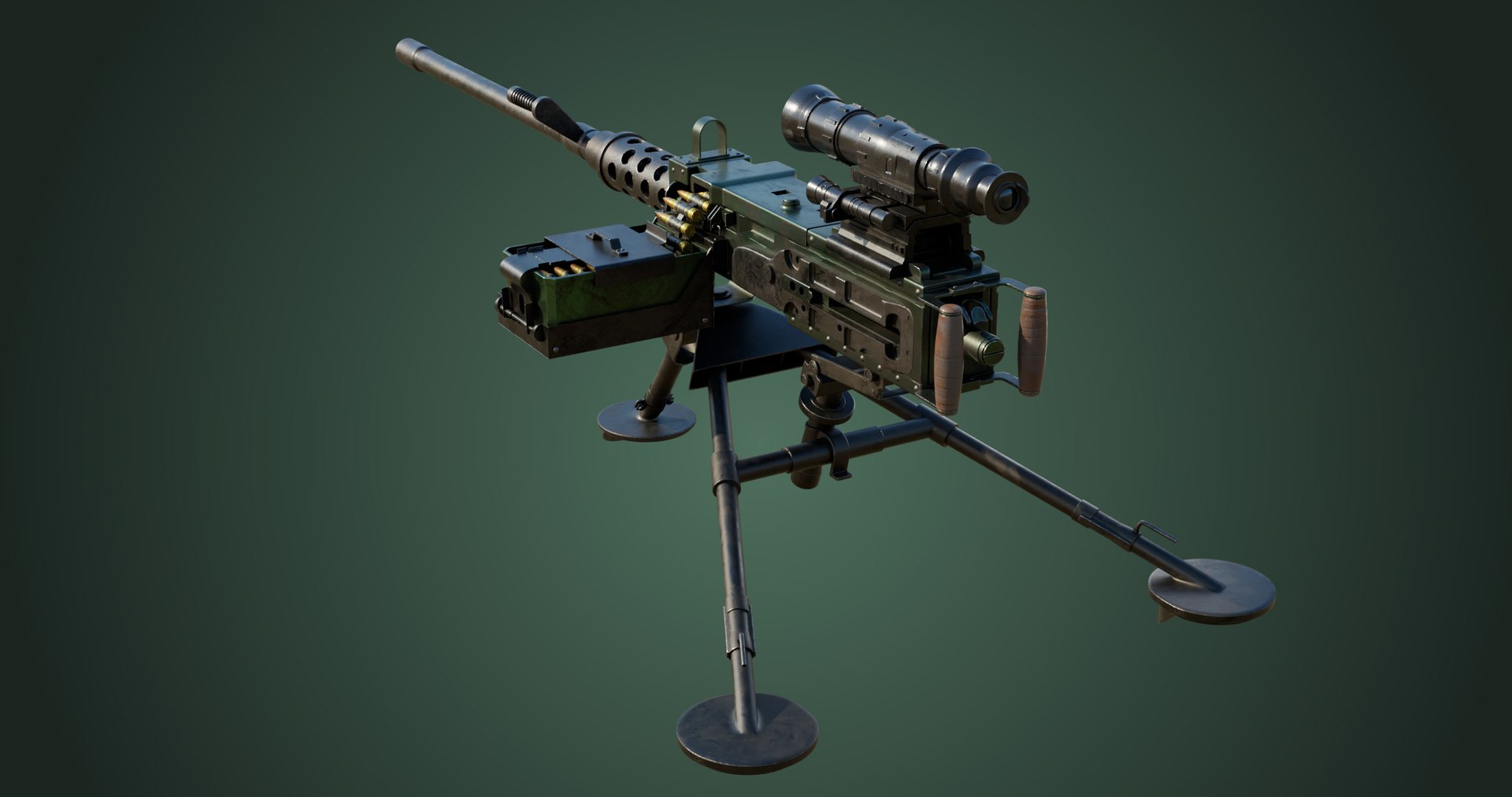 M2 Browning Machine Gun 05 PBR Unity UE V-Ray Arnold Textures Included 3D model https://p.turbosquid.com/ts-thumb/os/XC1M3R/wu/gun05_000139/jpg/1655367640/1920x1080/fit_q87/86913b877c4599849ac264136d1701d8497d307a/gun05_000139.jpg