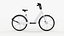 Set composto da bicicletta e casco
