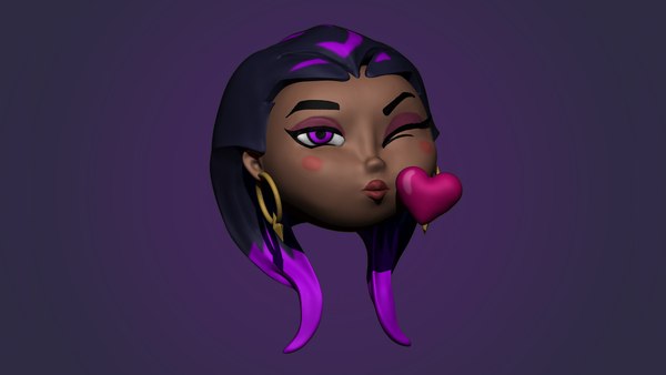 3D model With love Reyna