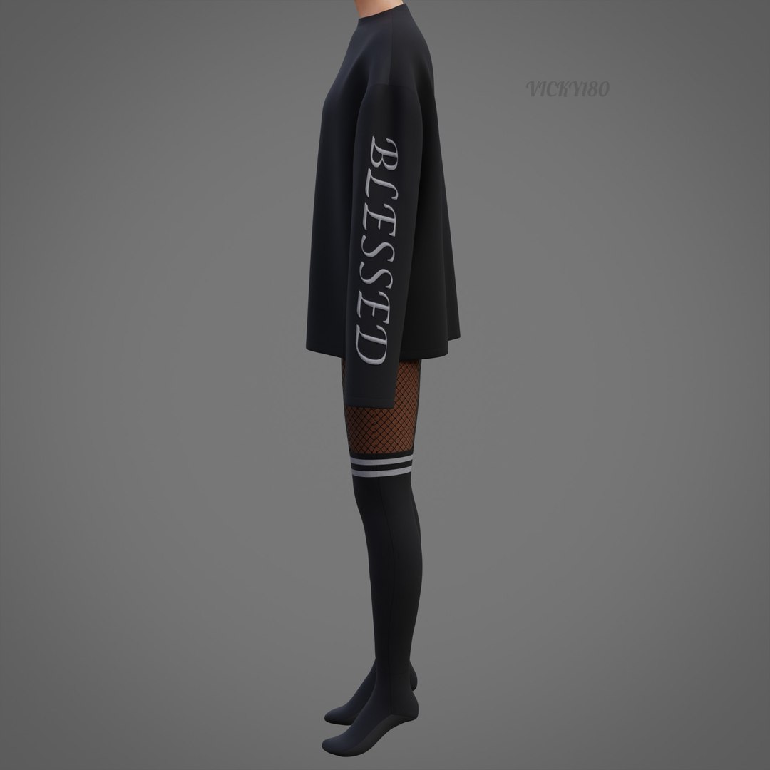 3D Gothic 3D Clothing Set - Graphic Sweater Fishnet Leggings Thigh-High Stockings Grunge Outfit https://p.turbosquid.com/ts-thumb/os/gWYTkO/Sw/0003/jpg/1745937657/1920x1080/fit_q87/5c20f67e4fdc39f6c6ca9c0985a719e109242927/0003.jpg