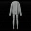 고딕 3D 의상 세트 - 그래픽 스웨터, 피쉬넷 레깅스, 허벅지까지 올라오는 스타킹, 그런지 의상