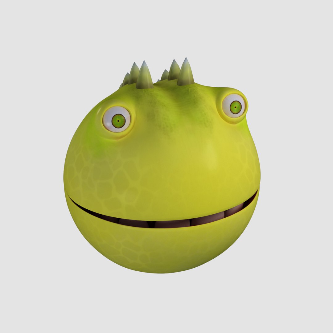 Pacman Character Rig 3D Model | 1148819 | TurboSquid