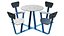 Mesa con sillas Bend de Freekids