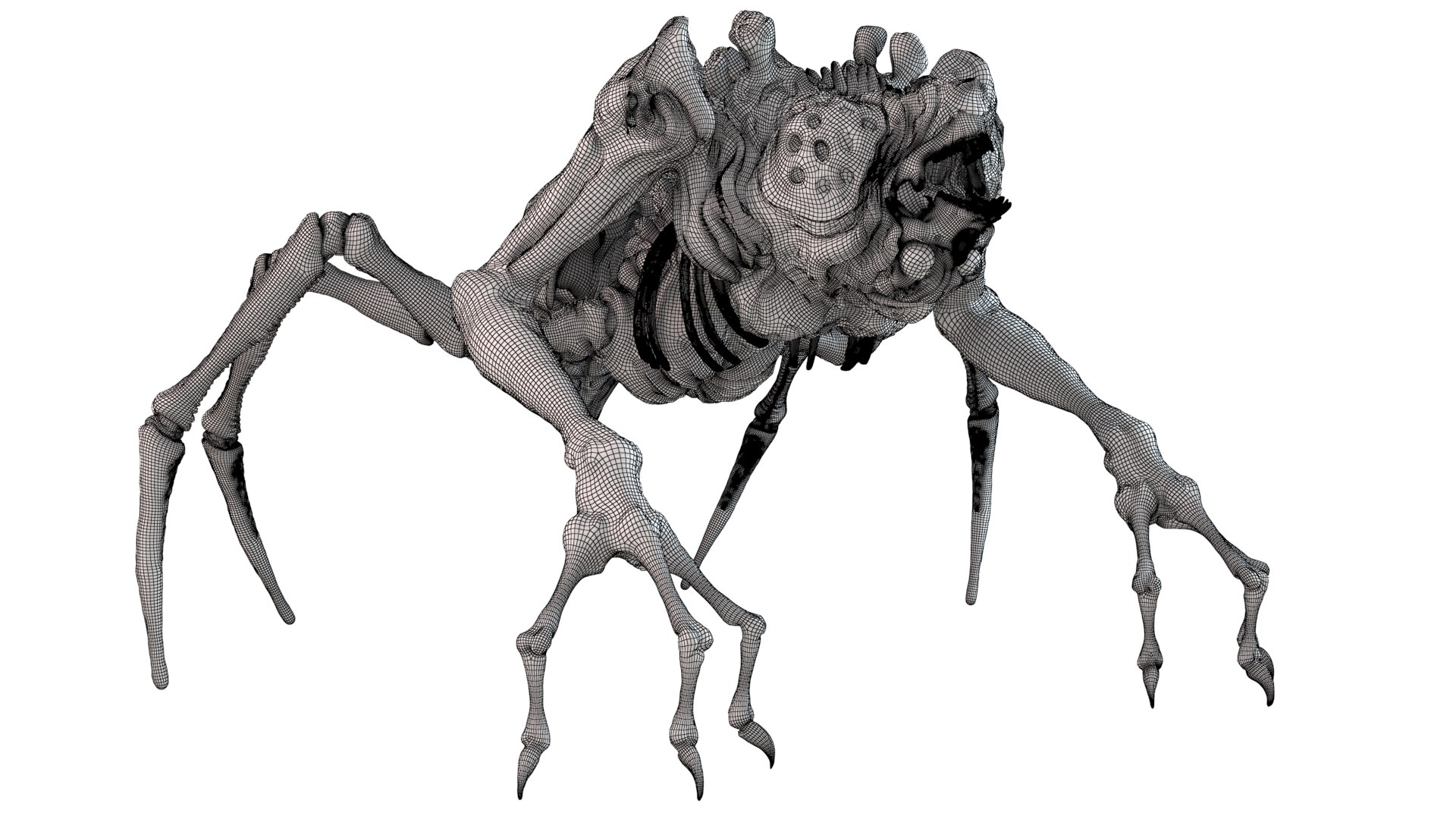 3D Creature Demon Spider - TurboSquid 1687729