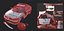 Voiture de police détruite