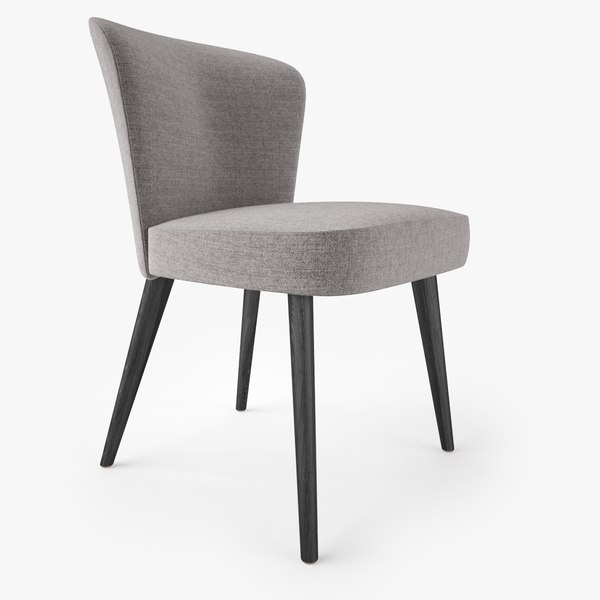 Minotti aston dining chair model - TurboSquid 1521790