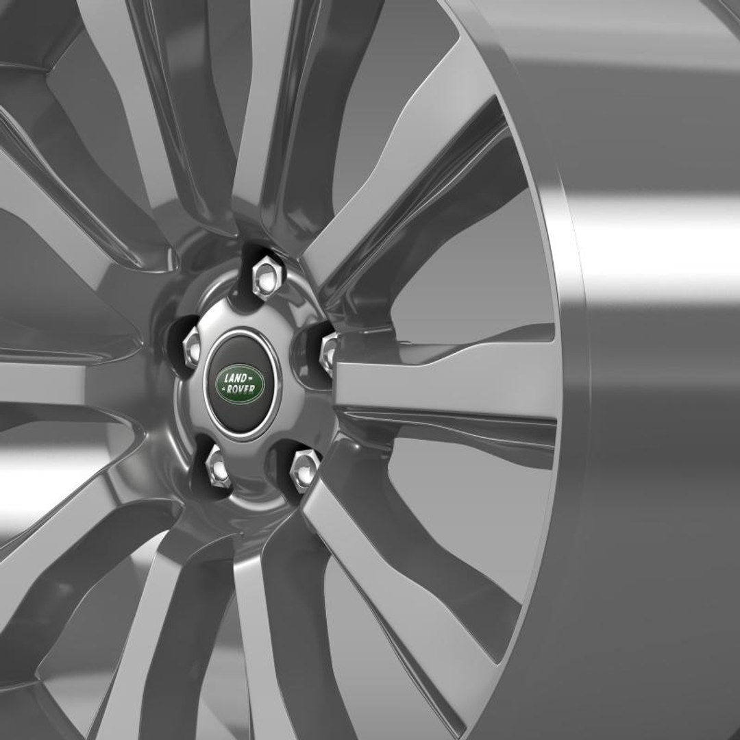 Rangerover Supercharged Rim 3d 3ds