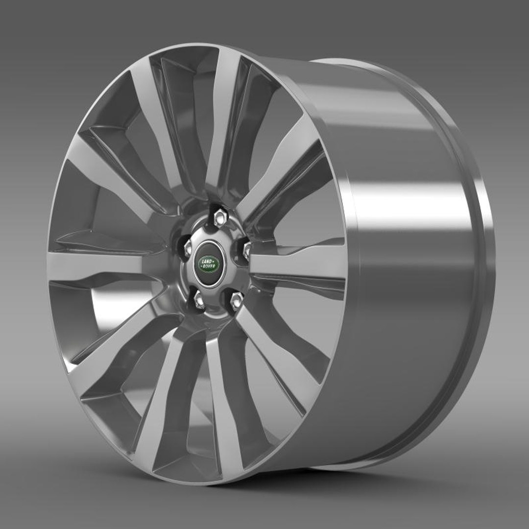 Rangerover Supercharged Rim 3d 3ds