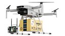 Detailed Delivery Drone White