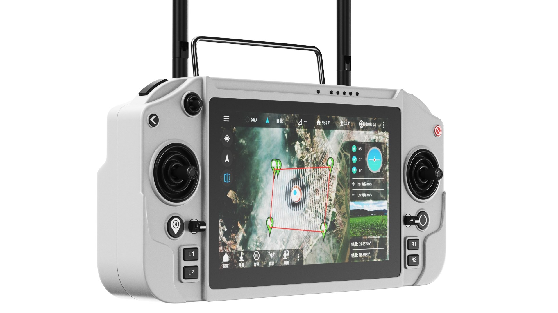 Detailed Delivery Drone White model https://p.turbosquid.com/ts-thumb/os/xKG6d3/Zd/controller5/jpg/1760858145/1920x1080/fit_q87/e6d4e9e0c2069bd98b1296351c1e5dff48ebad96/controller5.jpg
