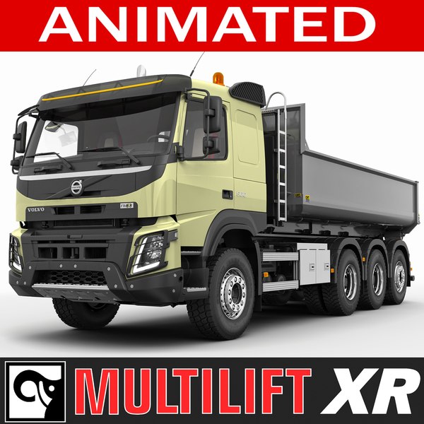 3ds max truck fmx multilift