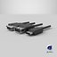 USB Plugs v1 3D model