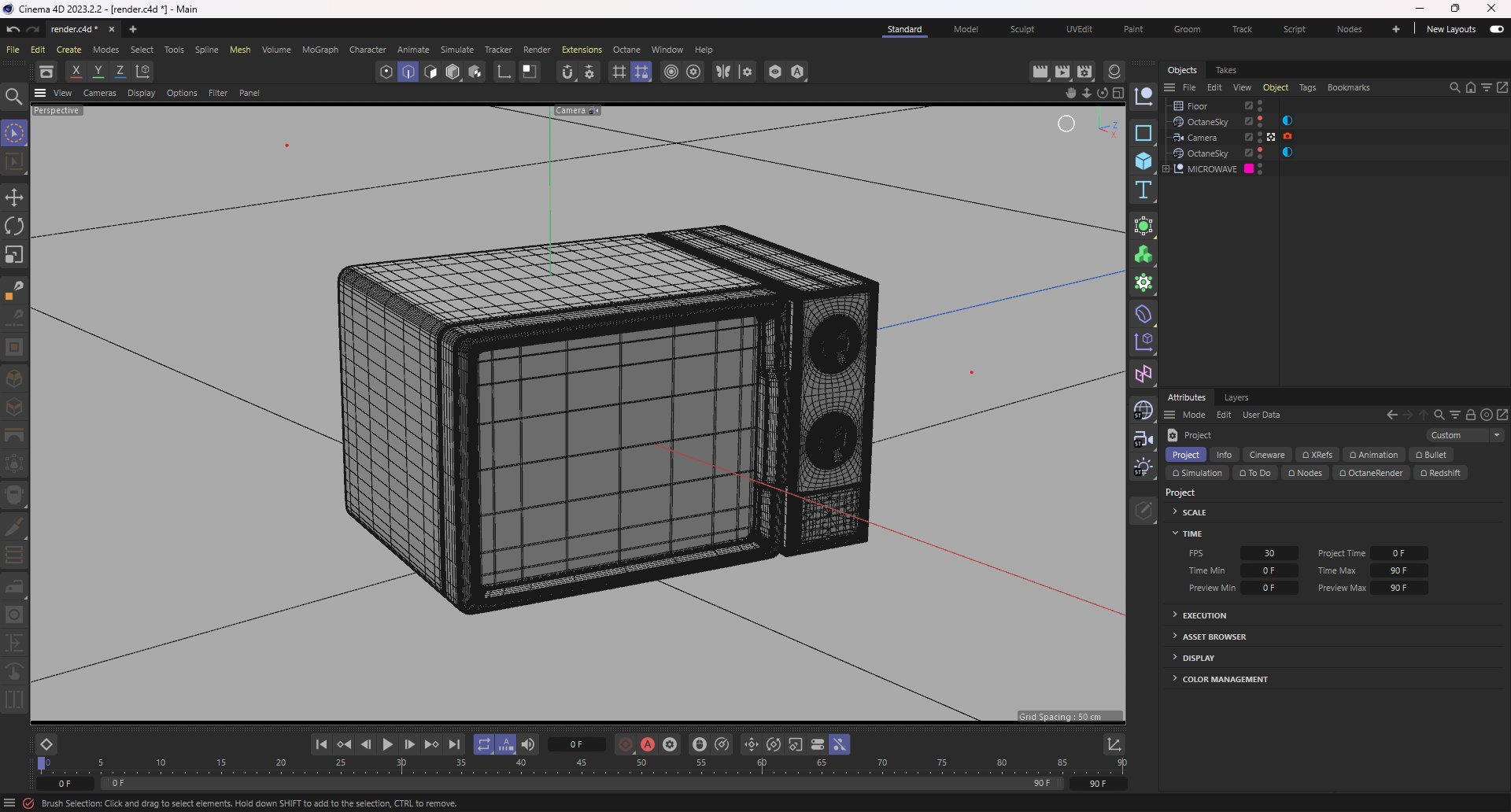3D Model Microwave 3d Scene Cinema 4d Fbx - TurboSquid 2284770