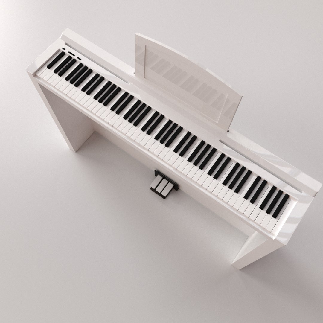 3D Electronic Keyboard V2 - TurboSquid 1289083