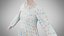 Dress 25 Aqua Meadow Mosaic