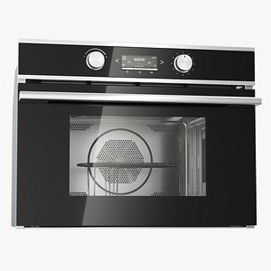 generic microwave oven 3D model