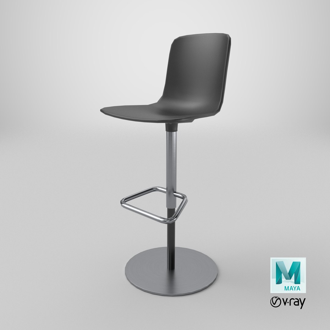 Hal Barstool Black - Modern PBR Stool 3D model https://p.turbosquid.com/ts-thumb/ot/HXlBjE/BQ/stemcell_maya_vray_render/png/1765484702/1920x1080/fit_q87/1ab76c6d40720d1fe03bf4a87d976309dd4b62cf/stemcell_maya_vray_render.jpg