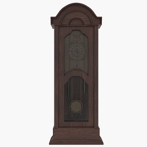 3D floor clock