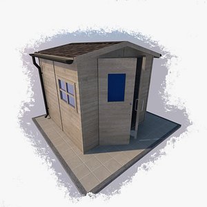 wooden outbuilding domek gospodarczy