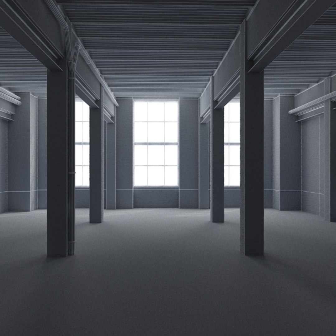 fbx base loft interior scene