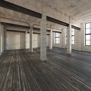 fbx base loft interior scene