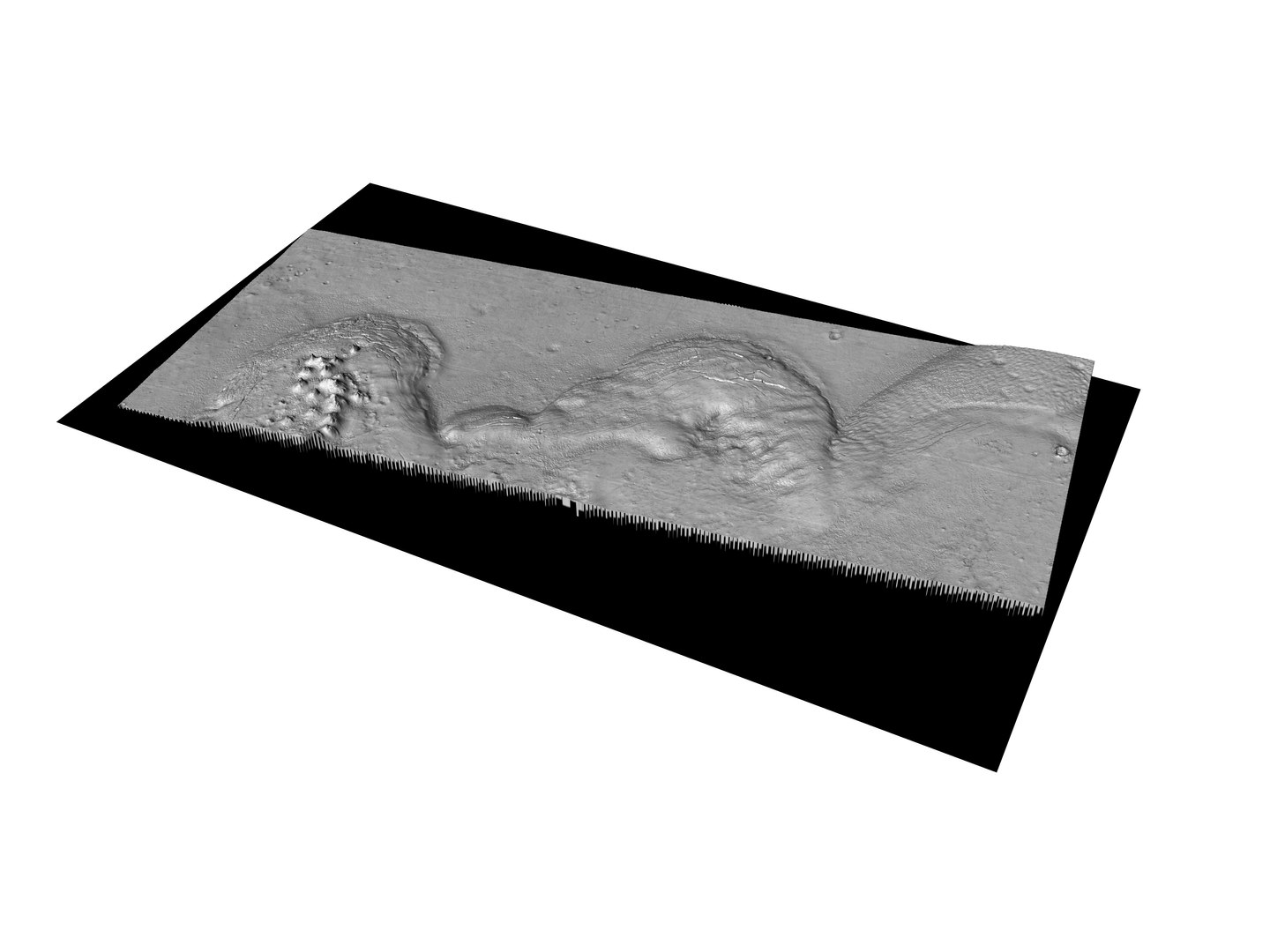 MARS VR - Flow Boundary In Elysium Planitia 3D Model - TurboSquid 1969168