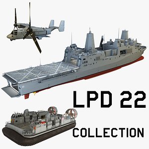 uss lpd22 3d max