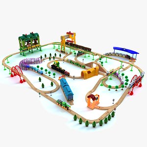 Kids Train Toy Set