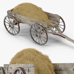 Wagon with Hay