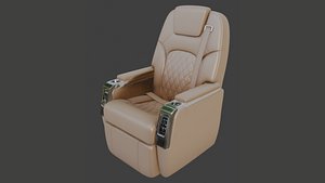 airplane chair 3D