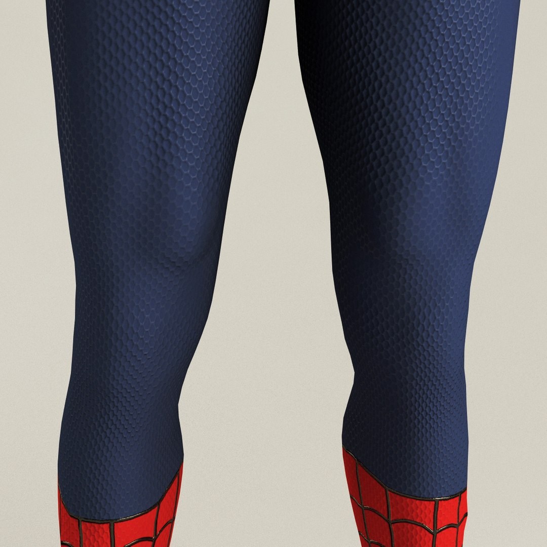 3ds Max Spiderman Rigged