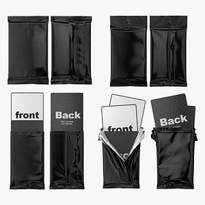 TCG Booster Packs Mockup Set 3D model