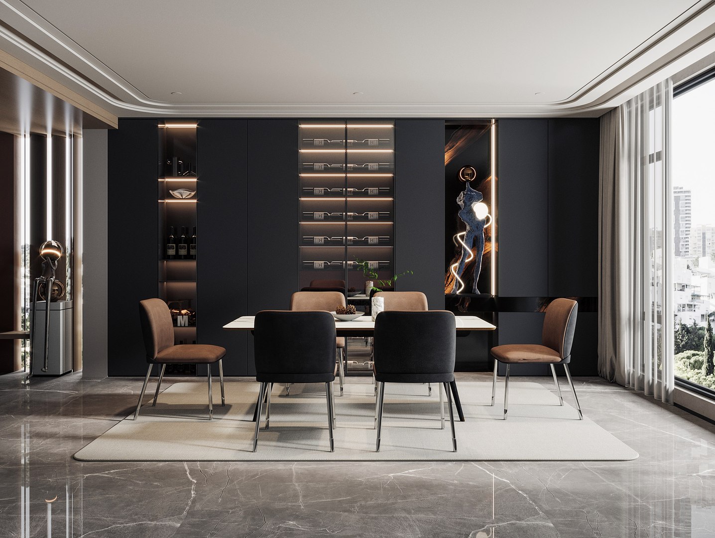 3D Modern Restaurants Model - TurboSquid 2302617