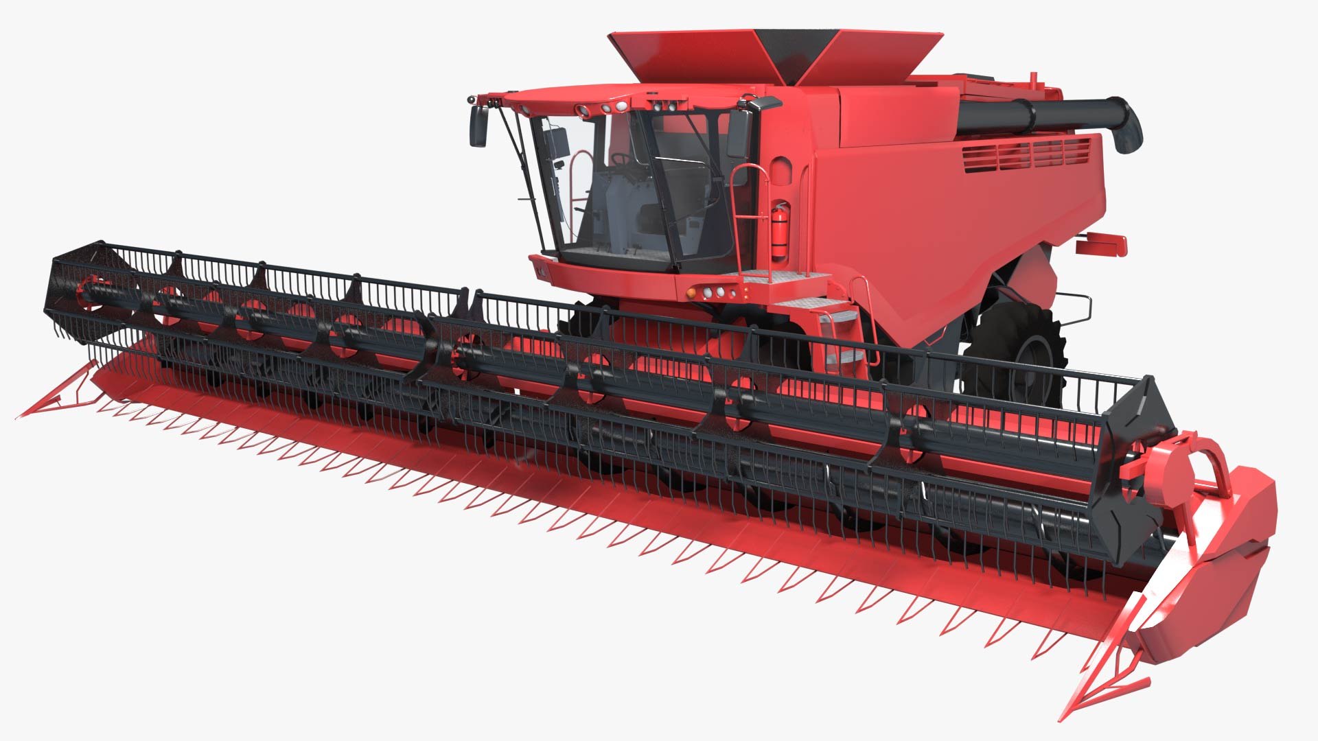 3D combine harvester model https://p.turbosquid.com/ts-thumb/ot/vHYZRZ/h6plL0iB/harvester_clear_red_00000/jpg/1602767956/1920x1080/fit_q87/aa366653ad7e5ffaf92278e6ba459913345dedd8/harvester_clear_red_00000.jpg