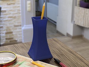Pen holder - vase05 3D model