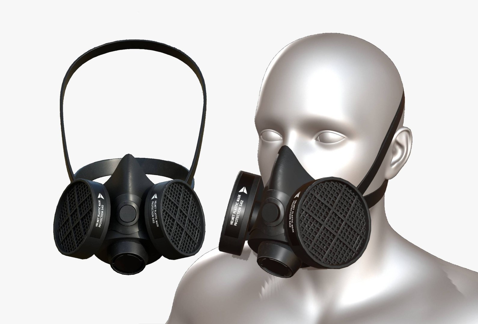 Helmet Mask 3D - TurboSquid 1541217