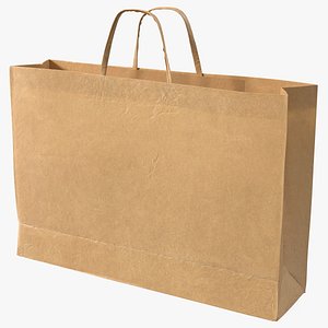 Brown Paper Shopping Bag