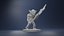 Goblin Guard - Miniatura de impressão 3D de mesa