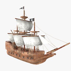 ancient pirates ship model